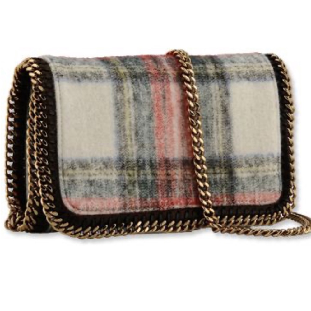 ISO: stella mccartney falabella tartan crossbody